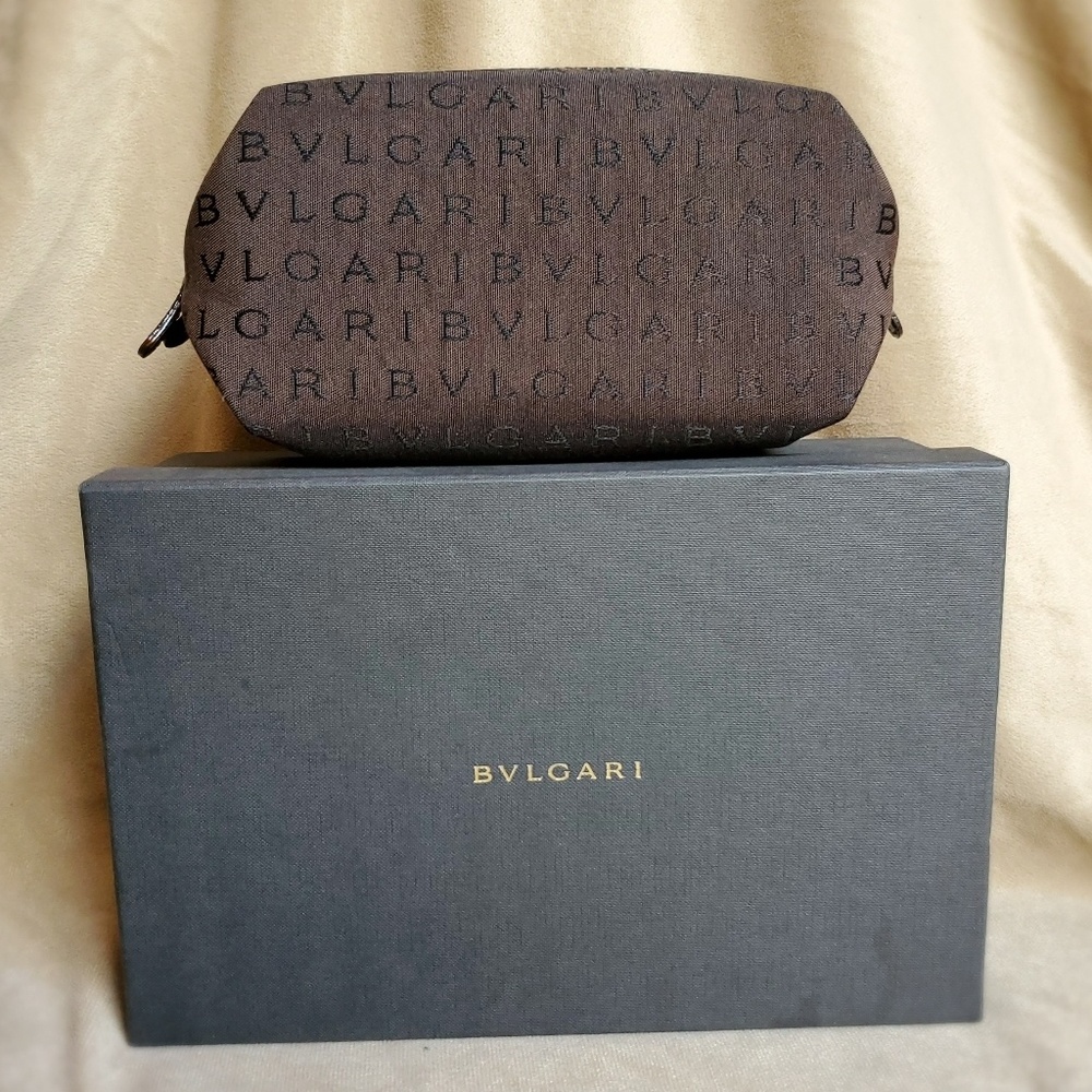 Bulgari cosmetic bag